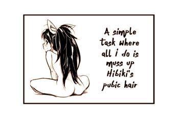 Three Some Hibiki no Inmou | Hibiki's Pubic Hair- The idolmaster hentai Egg Vibrator