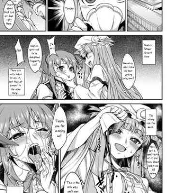 People Having Sex Doing Mean Things to Patchouli- Touhou project hentai Climax