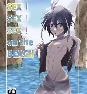 Spreadeagle SEX! SEX! SEX on the beach!! Massage