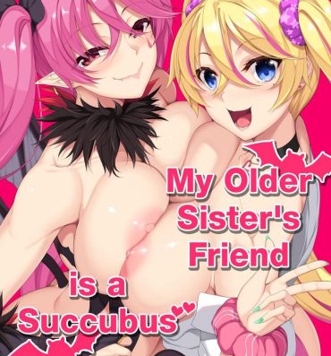Horny Slut Onee-chan no Tomodachi ga Succubus de | My Older Sister's Friend is a Succubus- Original hentai Gay Theresome