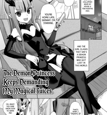 All Natural Mazoku no Hime ga Ore no Maryokujiru o Matomete Yamenai Ken | The Demon Princess Keeps Demanding My Magical Juices- Original hentai Amateurs Gone Wild