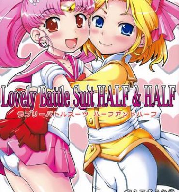 Pussyfucking Lovely Battle Suit HALF & HALF- Sailor moon hentai Nipples
